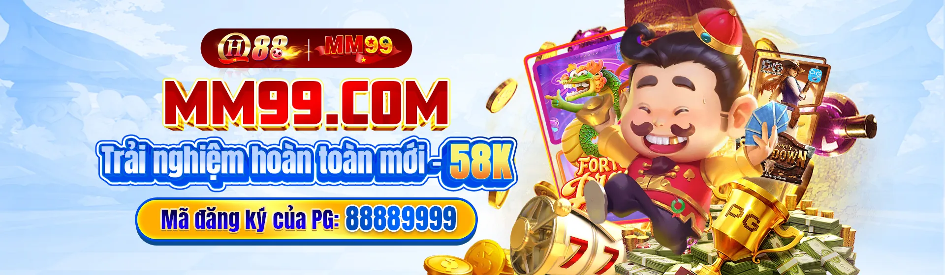 Hình ảnh banner chính về game nổ hũ mới